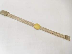 Manu silver plait bracelet