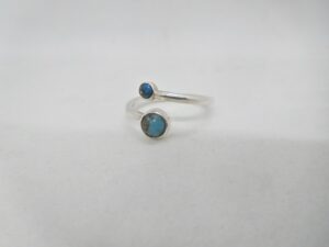 Hazel Davison turquoise ring