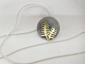 Becky Crow fern necklace Becky Crow fern necklace
